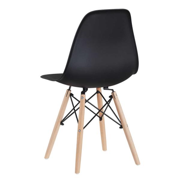 la taille de 32.28in a placé les chaises en plastique de 4 de salle à manger