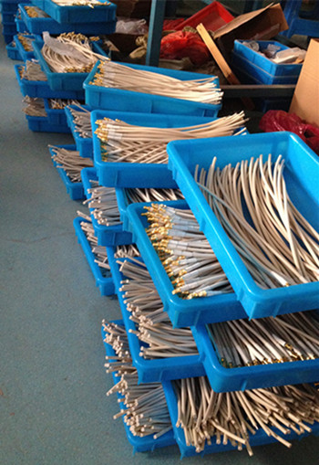 RF connector 4.3-10 male clamp type connector for 1/2