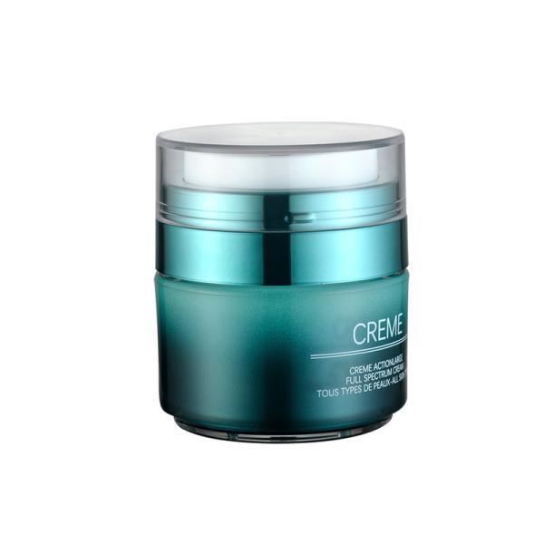 JL-JR806 Acrylic PMMA PP Airless Plastic Cream Jar 15ml 30ml 50ml OEM ODM Service