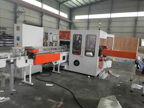 Fully Automatic Facial Tissue Napkin Paper Hand Towel Packing Machine For Manufacturing Plants