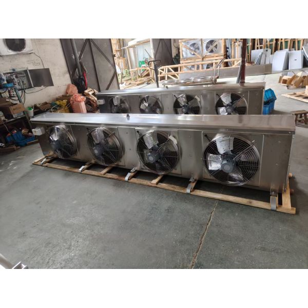 Customized High Efficiency Cold Room Air Cooler Unit Finned Tube OEM Stainless Steel Air Conditioner Evaporator Cooler 1 Year