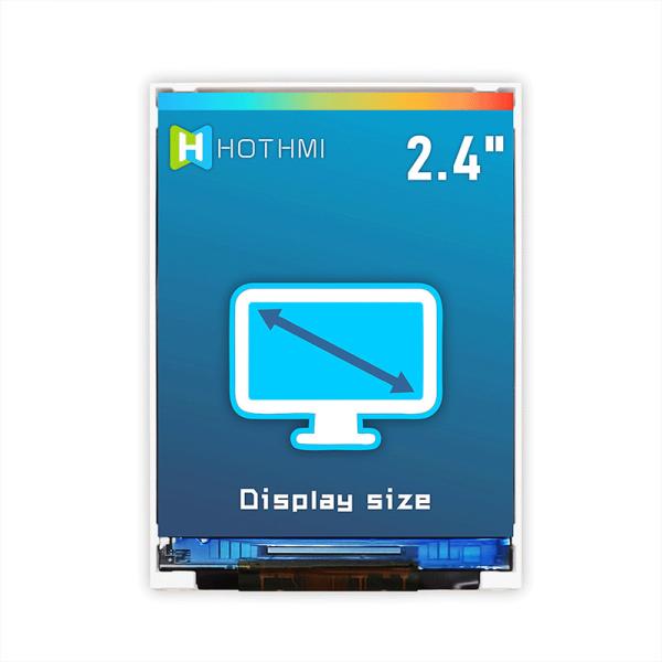 Handheld солнечный свет читаемое TFT-H02401QVIST8N40 дюйма 240x320 дисплея 2,4 MCU TFT LCD