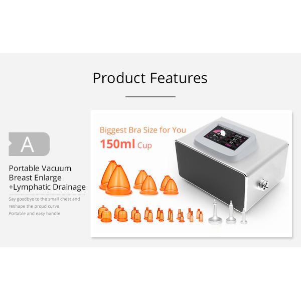 Commercial Vacuum Butt Lifting Machine Lymph Drainage Equipment