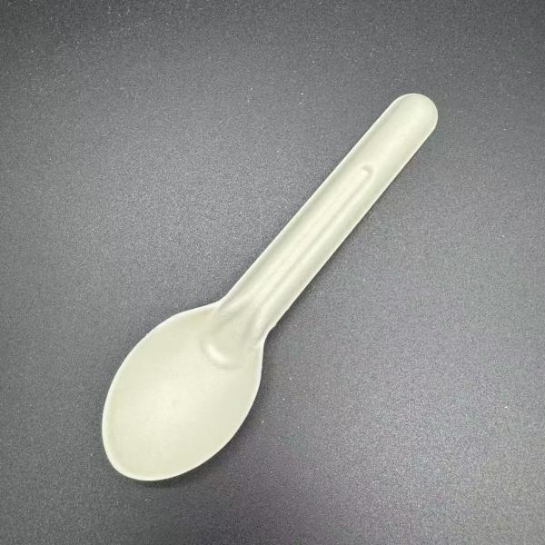 Disposable Biodegradable Food Grade Paper Pulp Cutlery For Home And Commercial Takeaway Food And Sweet Desserts