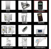 可聴および視覚アラーム付きの放射線検出器