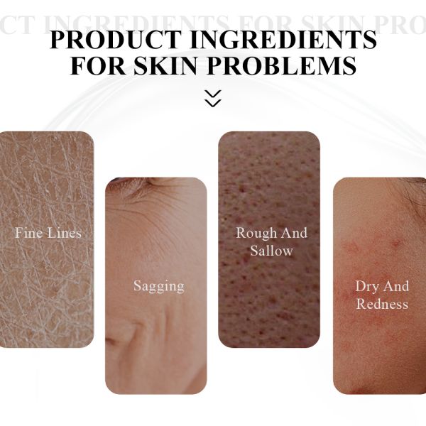 Professional OEM Skin Care Products  Serum with Hyaluronic Acid and Collagen Whitening Moisturizing Friming for Home Use