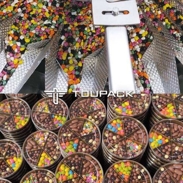 Automatic Potato Chips Pillow Bag Packaging Machine with Multi Head Weigher Vertical Packing Machine for Snackes