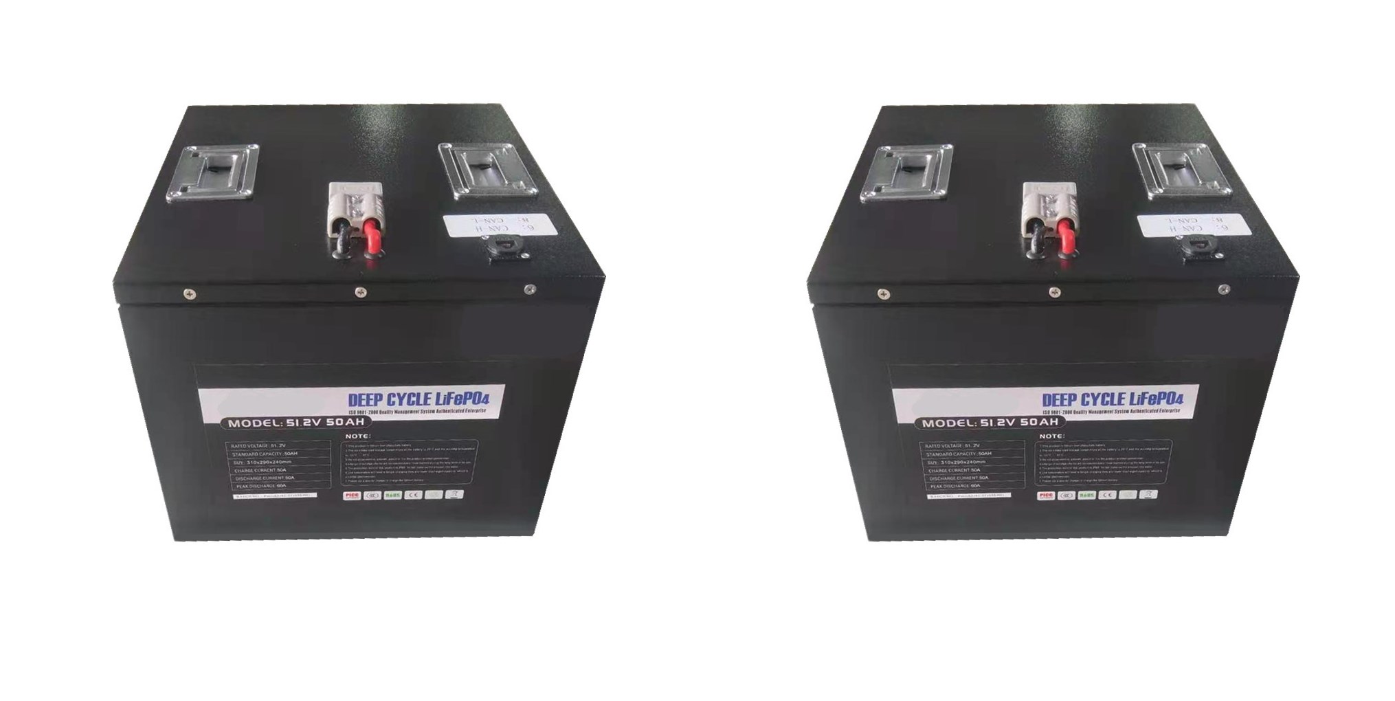 5000 накопление энергии модуля батареи BMS циклов 50Ah LFP 48V LiFePO4