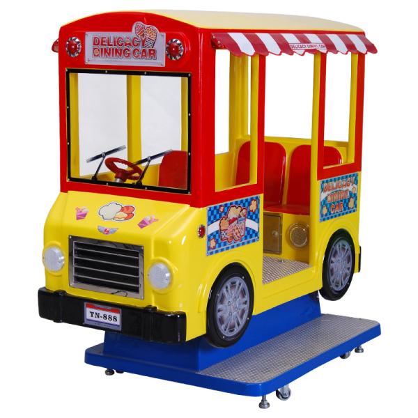 1180*600*610MM Dimensões Minibus Kids Ride com Operação de Moedas e US PLUG