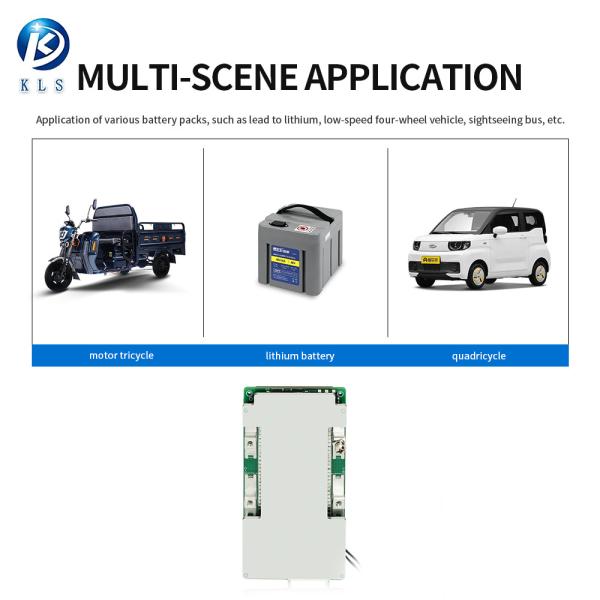KLS 24V lifepo4 bms 6s バッテリー管理システム 10A 20A 40A 50A 60A 80A 100A pcbボード バランス&スイッチ付き 6s bms