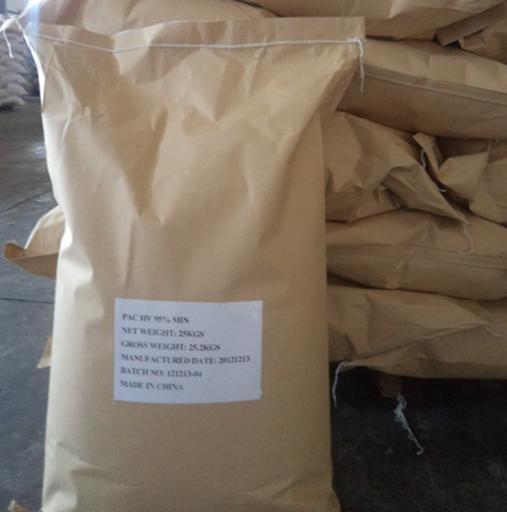 CAS No 9004-34-6 PolyAnionic Cellulose PAC-HV Drilling Polymer