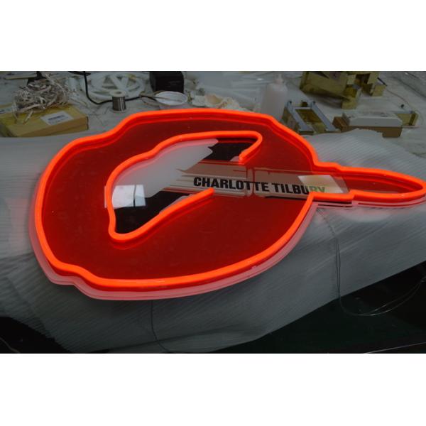 Acrylic Aluminium Neon Channel Letter Signs Red 3 Years Warranty