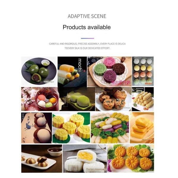 Japanese Rice Cake Machine Mochi Maker 20-100pcs/min Ice Cream Mochi Machine 1.52*0.82*1.3m