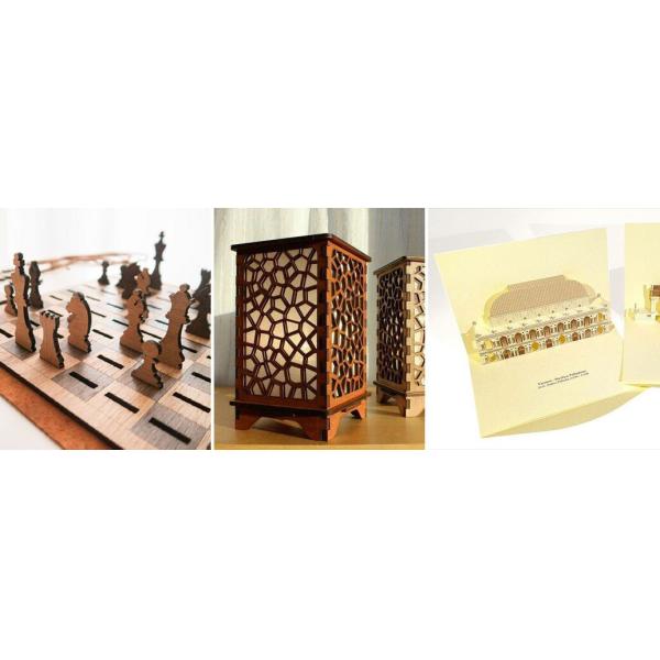 Precision 60W CO2 Laser Cutting Machine AC380V Engraving Equipment