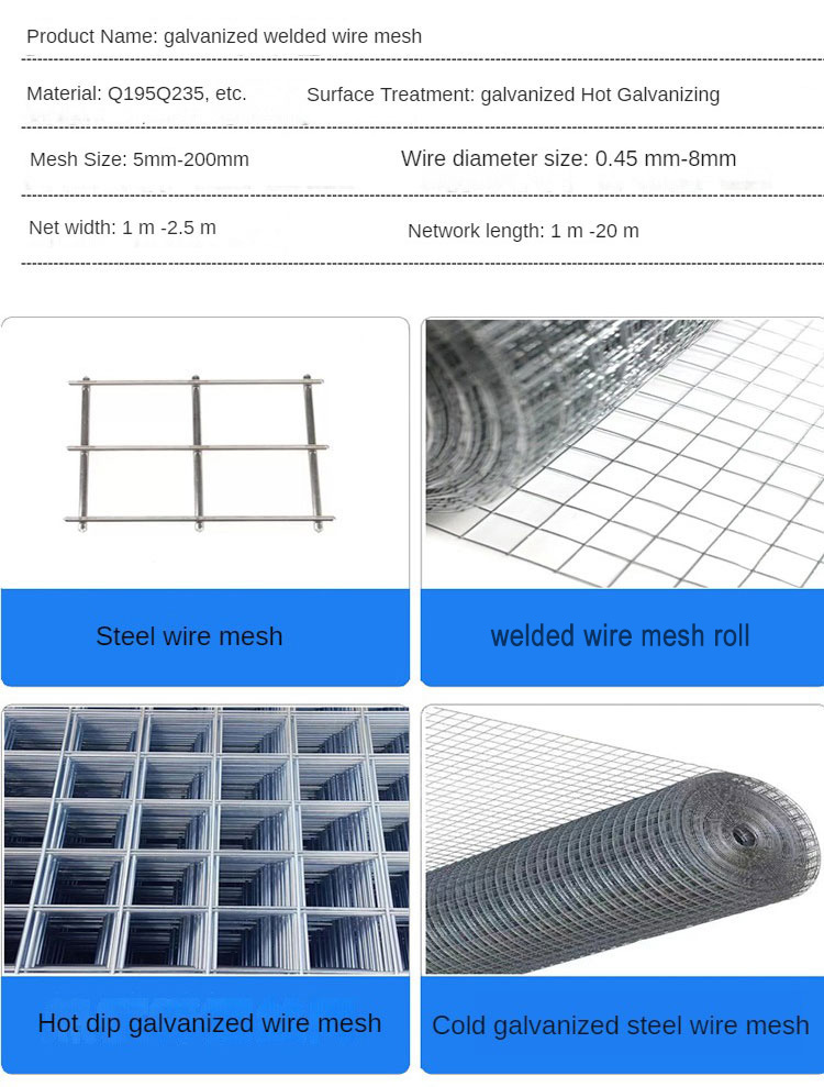 Hot Anti-Corrosion PVC Coating Galvanized Iron Wire Welded Mesh Security Fence 6ft Height Durable Factory