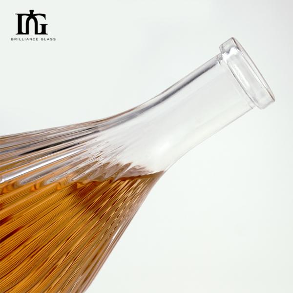450ml Spirit Vodka Glass Liquor Bottle With Cork for Coffee Lovers' Collection