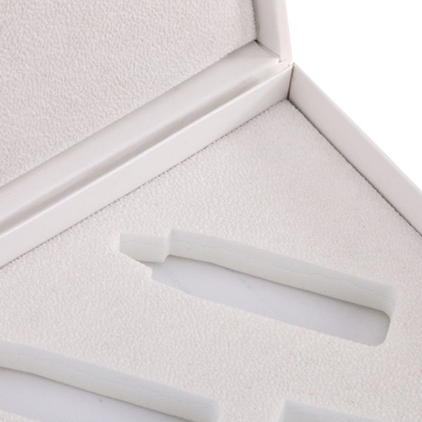 Customized Luxury Flip Top Gift Box Hot Stamping Logo Skincare With Sponge Lining