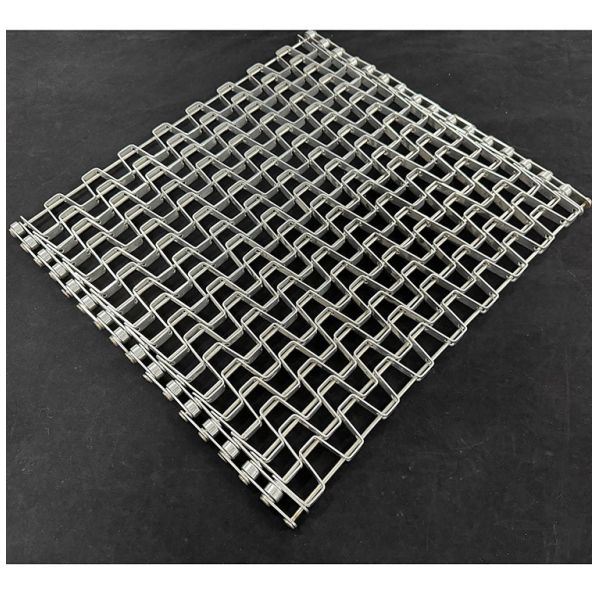 304 316 Stainless Steel Great Wall Mesh Belt Horseshoe U-shaped Honeycomb Conveyor Belt  for Washing Draining and Drying