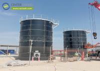 Émail central: réservoirs d'eaux usées chimiques robustes en acier boulonné pour les solutions industrielles