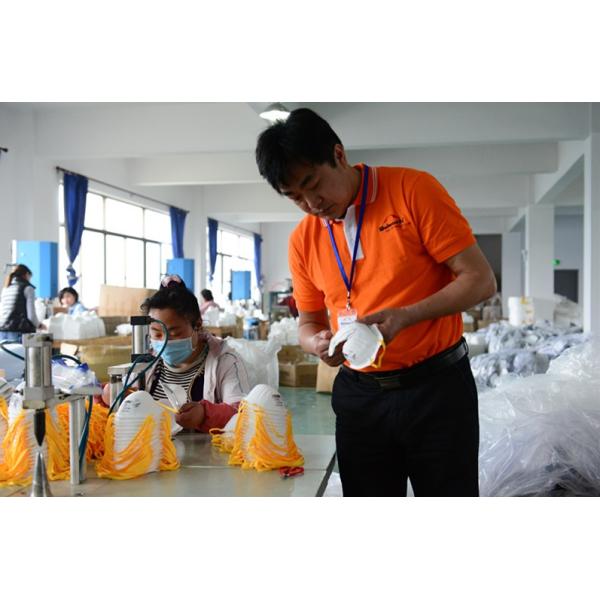 3-плюсная крышка для лица Маски для лица Нетканая защитная маска для взрослых в синем цвете для проницаемости