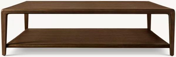 Living Room Modern Light Wood Coffee Table Customizable 1700x1000x450mm