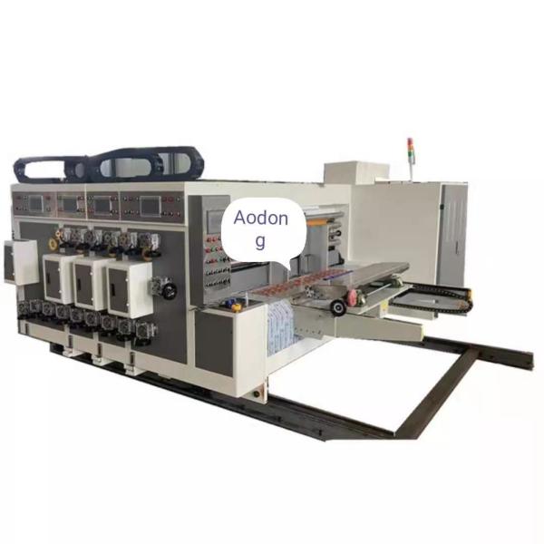 Lleve la impresora de Flexo del color del Edger 2 200PCS/Min Low Maintenance