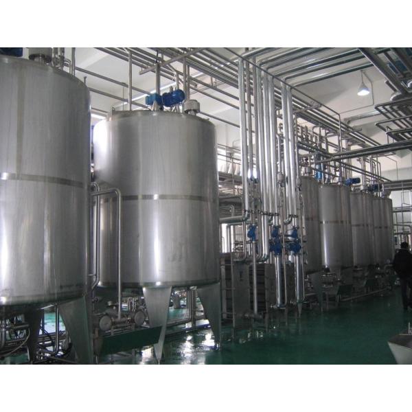 Fresh Milk Production Plant 1000L/H Coconut Milk Processing Line with Customised Voltage