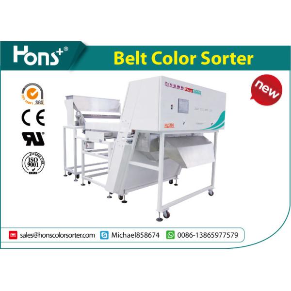 High Output CCD Calcite Color Sorting Equipment , Optical Sorting Machine