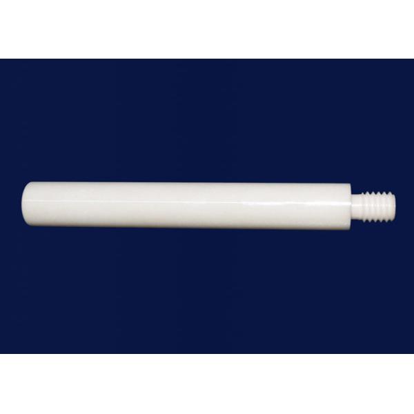 Zirconia  Ceramic Rod with Thread / Ceramic Thread Rod Customized