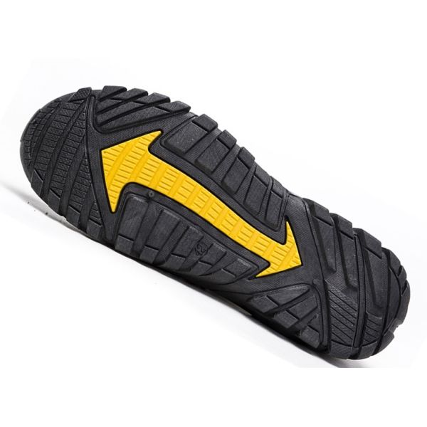 Men's Breathable Mesh Walking Sneakers with Anti Slip Outsole and PVC Injection Sole