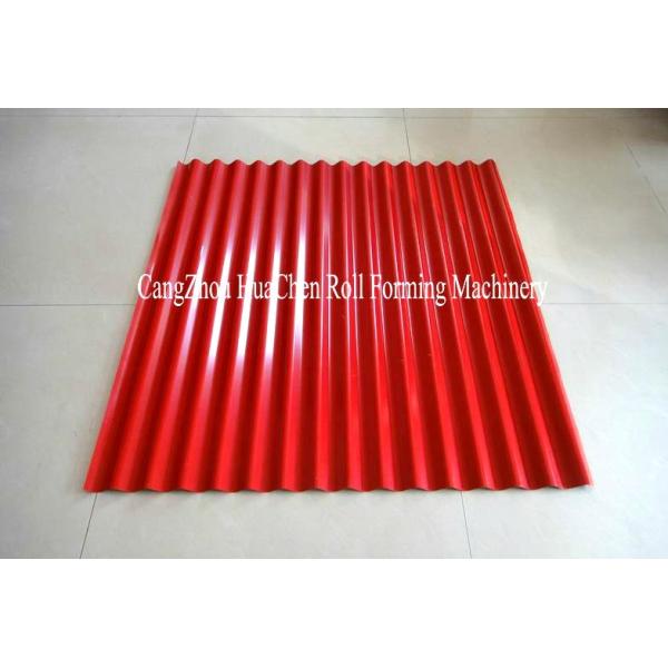 Le fer ondulé laminent à froid former le GI de la machine 2-10m/Min PPGi