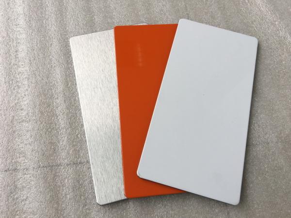 Painéis de alumínio de processamento fáceis do sinal, material branco lustroso/de Matt ACM sinal 