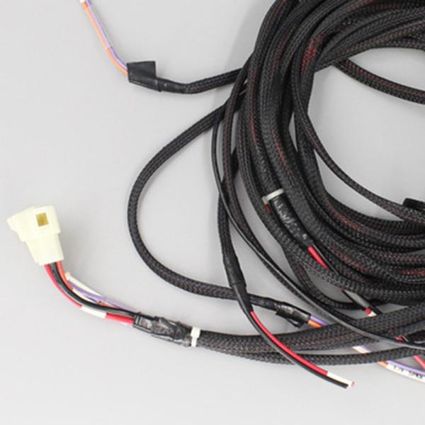 Cable eléctrico eléctrico del comienzo de EV del arnés de cable negro de la batería