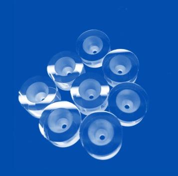 クォーツガラスの加工 溶融したクォーツ 定製 角孔ガラスのチューブ
