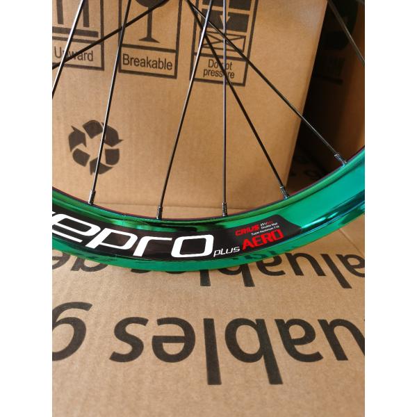 20 дюймовый колесный комплект из углеродного волокна для дорожных велосипедов 8/9/10/11 Скорость двойной стены цвет радуги