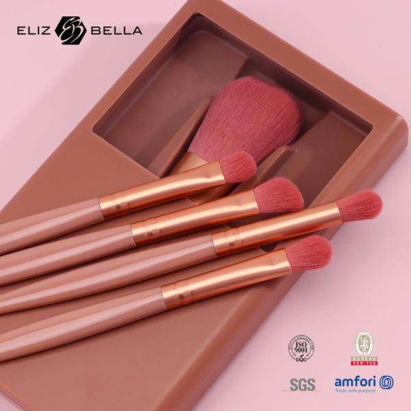 5pcs Sombra de Olho Set Pinsel Tamanho de Viagem cabelo de nylon