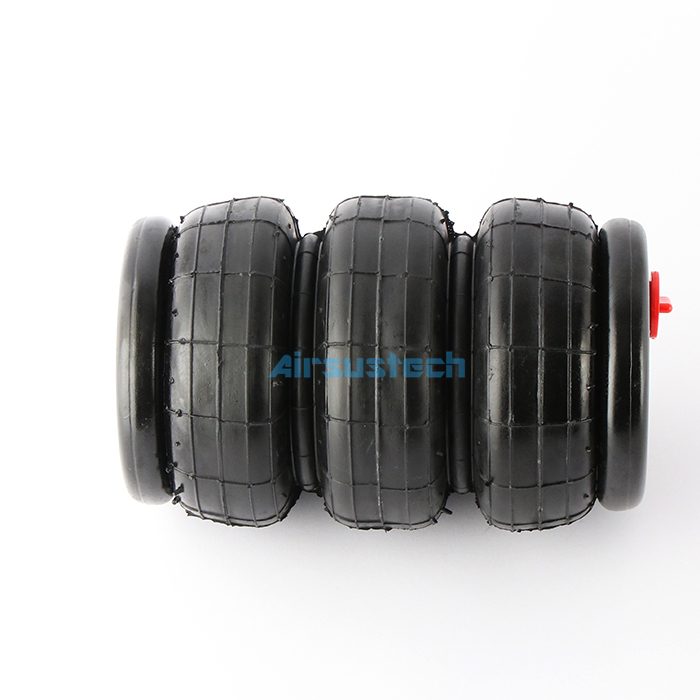 Резиновые сумки TS16949 стиля весны воздуха No.3B Tripricate Covoluted 2300