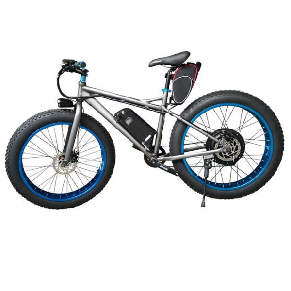 26 Inch Electric Bike Wheel Kit / Electric Bike Conversion Kit For Fat Tire Bike