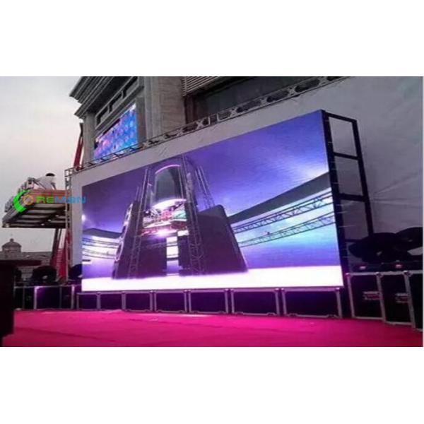 Advertising Outdoor Video Screen Rental P10 P8 Full Color 256X128mm 320X160mm Available