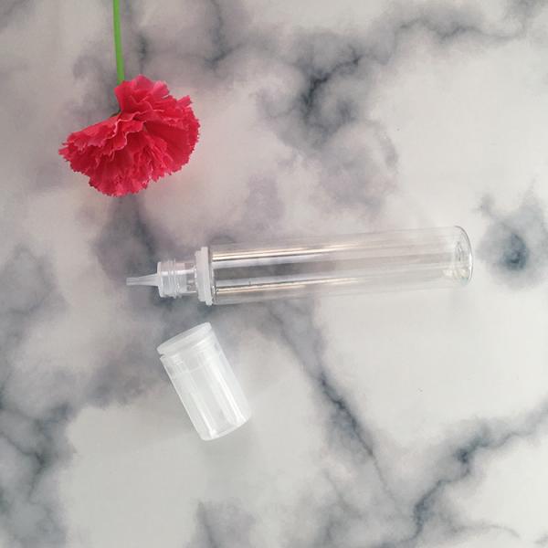 10 ml 15 ml 30 ml 60 ml 80 ml 100 ml garrafas líquidas transparentes com tampa de parafuso E de forma redonda