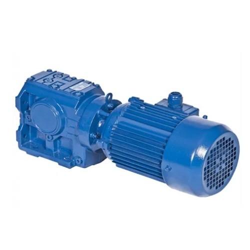 Customized S Series Helical Worm Gear Motor Parallel Shaft For Grinding Machine