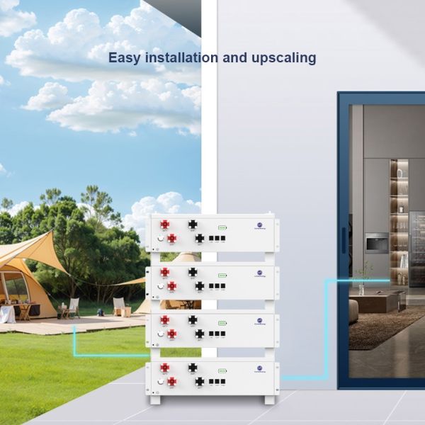Modular 5.12kWh LiFePO4 Battery Module for Reliable Indoor Energy Storage