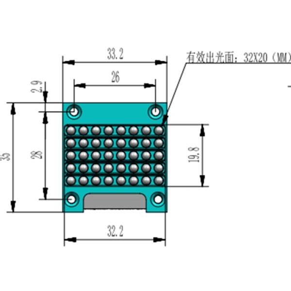 400nm UV LED Module