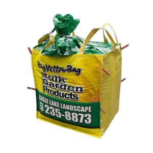 High Gloss Individually Wrapped 100% PP BOPP Laminated Big Bag Yellow Custom