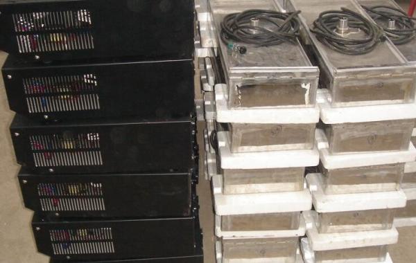 Caixa e gerador Immersible industriais do metal do transdutor da limpeza ultrassônica
