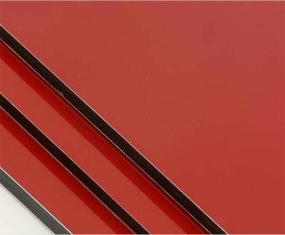 Revestimento externo da folha da decoração 1220x2440mm 4mm ACP