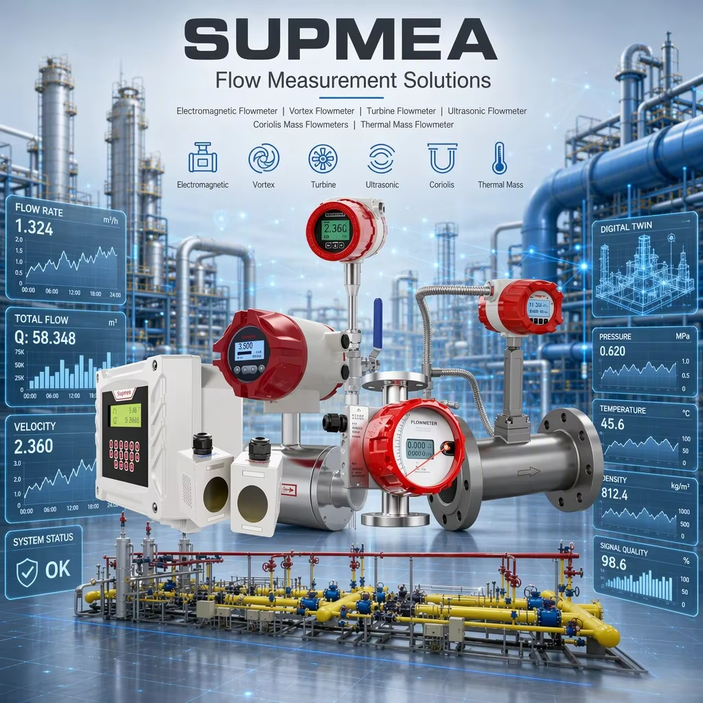 New Supmea Flow Meter FSC400 LDG-SUP LZ-SUP SUP-MF LUGB-SUP LWGY-SUP Digital Flowmeter Supplier