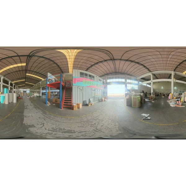 Cream Yellow, White & Mint Green Sports Themed Indoor Soft Play & Trampoline Park | Commercial Mall FEC Playground