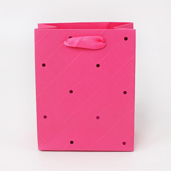 Creative brown birthday paper gift shopping bag wholesale small medium large size