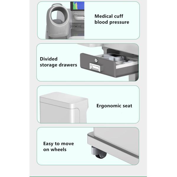 Грузить и регуляция - Pro станция масштаба жировых отложений веса высоты киоска телемедицины проверки тела здравоохранения цены изготовителя T15